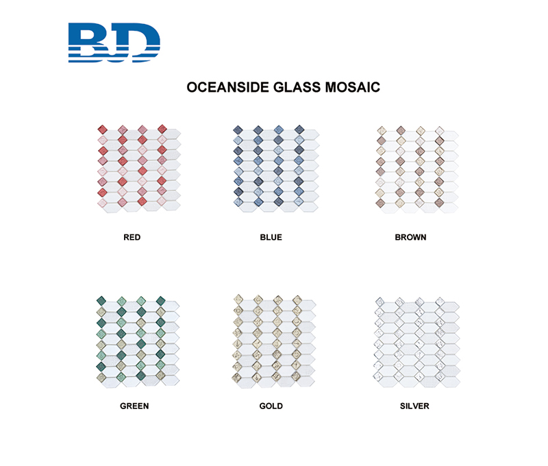 Oceanside Glass Mosaic (Silver)