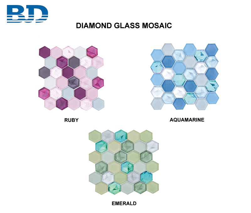 Diamond Glass Mosaic