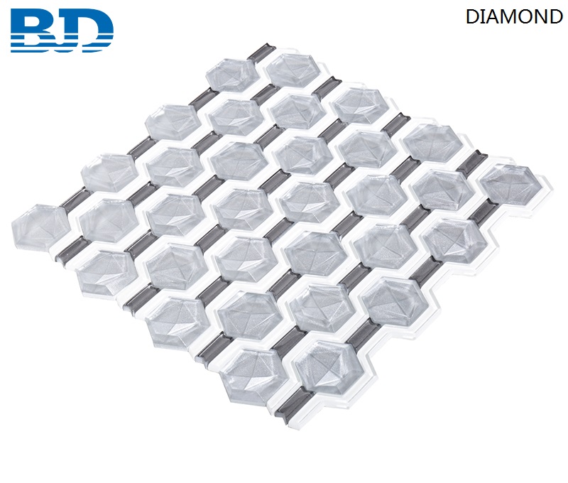 3D Diamond Glass Mosaic (Diamond)
