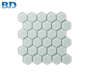 Hexagon Glass Mosaic
