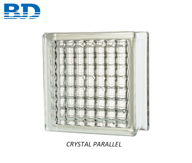 Parallel Line Glass Block