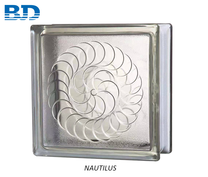 Nautilus Glass Block