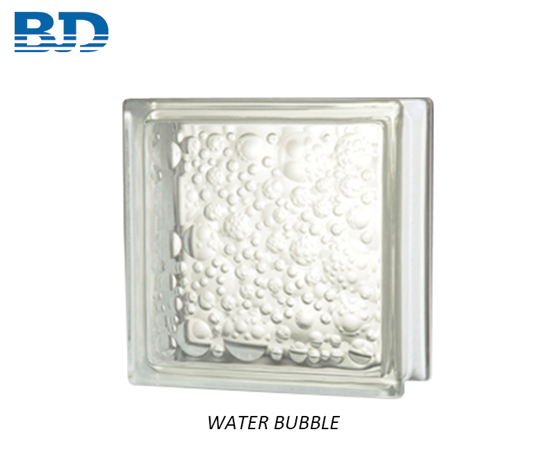 Water Bubble Glass Block