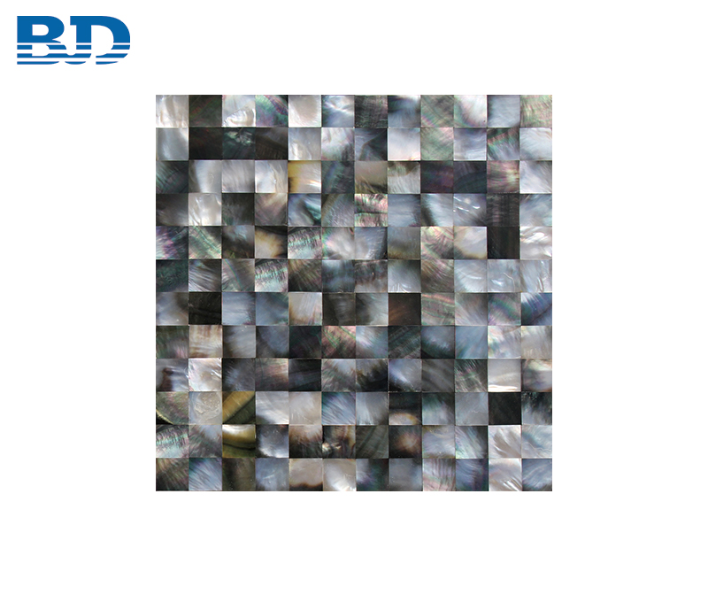 Black MOP Seashell Mosaic Tile