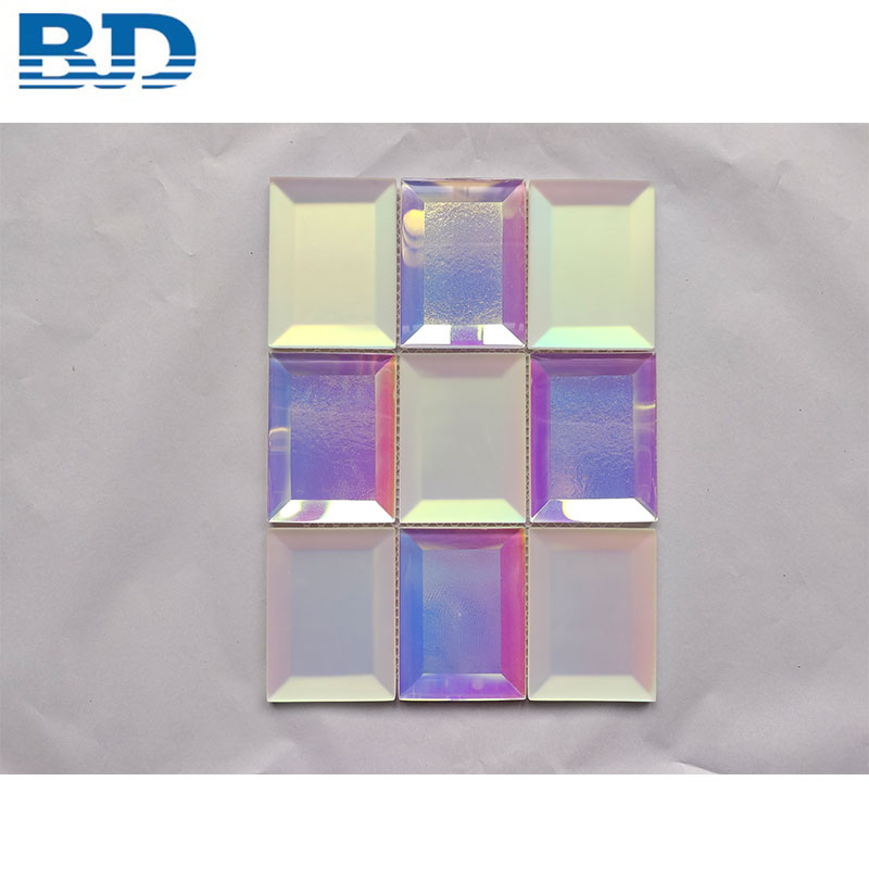 3D Brick Glass Mosaic (Rainbow)